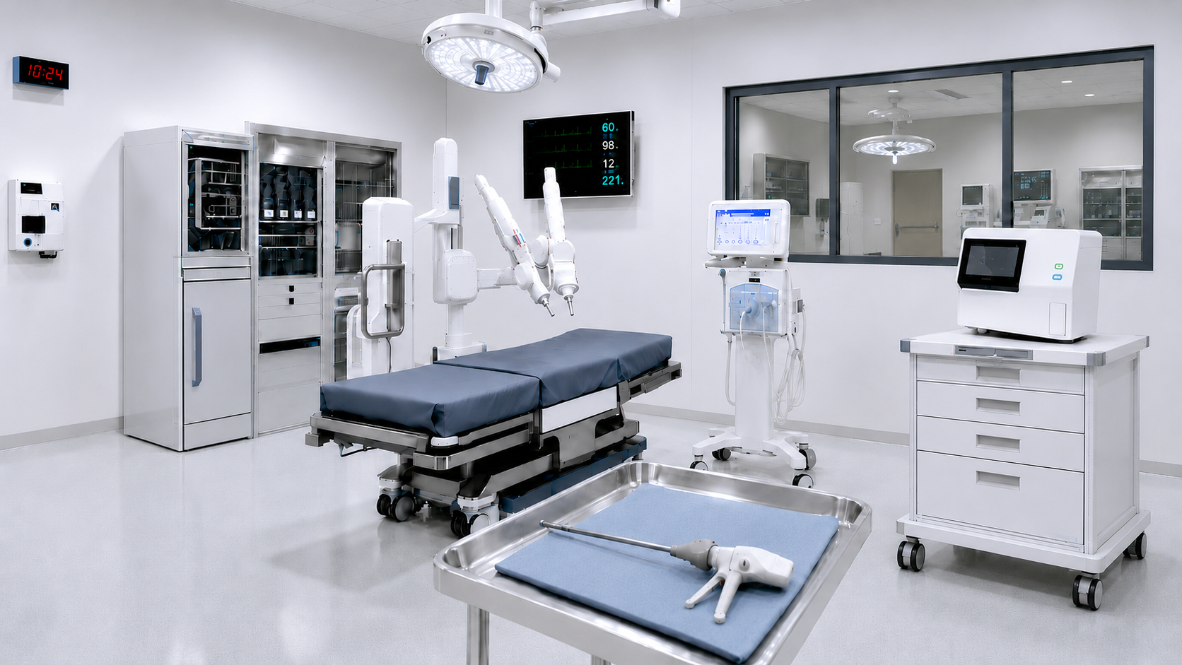 Operating room with ANA Global manufactured components